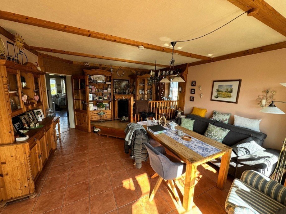 Wohnzimmer 2 Etagenwohnung Oberhausen