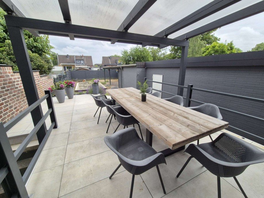 Terrasse Doppelhaush�lfte Duisburg