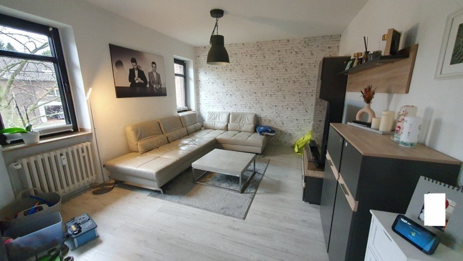 WE 13, Wohnzimmer Etagenwohnung Oberhausen
