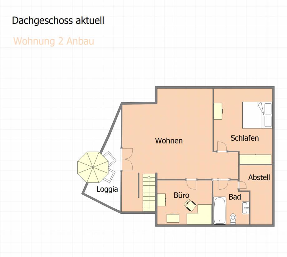Dachgeschoss Aktuell Einfamilienhaus Oberhausen