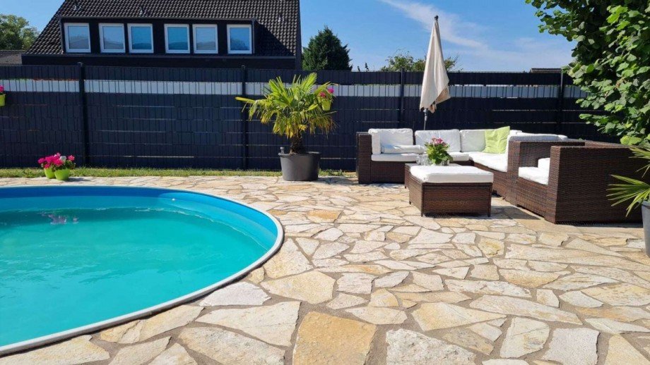 Pool Sommer Doppelhaush�lfte Oberhausen