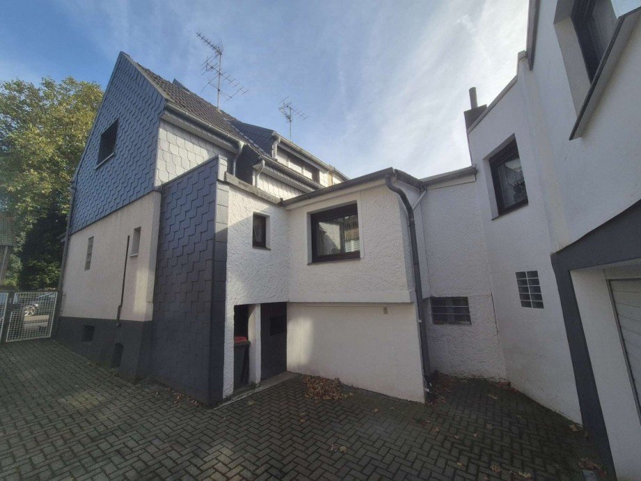 Seitenansicht Doppelhaush�lfte Oberhausen