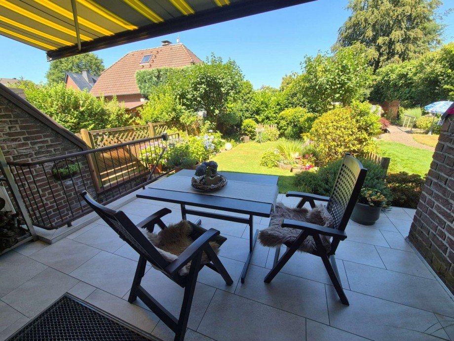 Garten, Terrasse Reihenmittelhaus Oberhausen