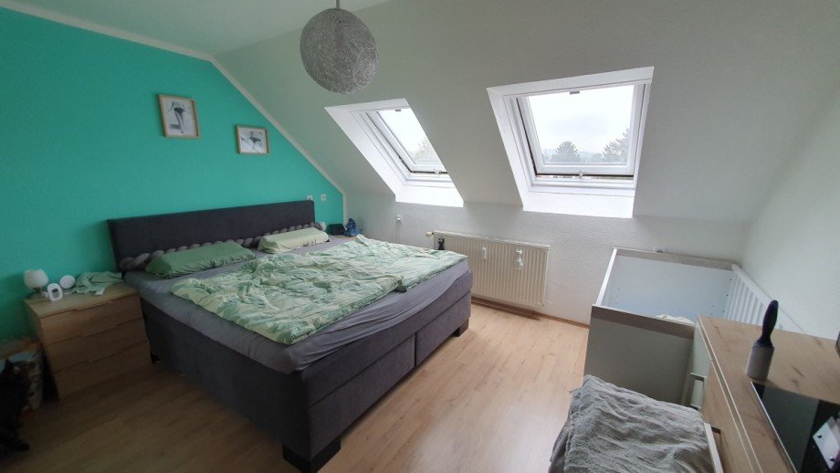 Schlafen Dachgeschosswohnung Oberhausen
