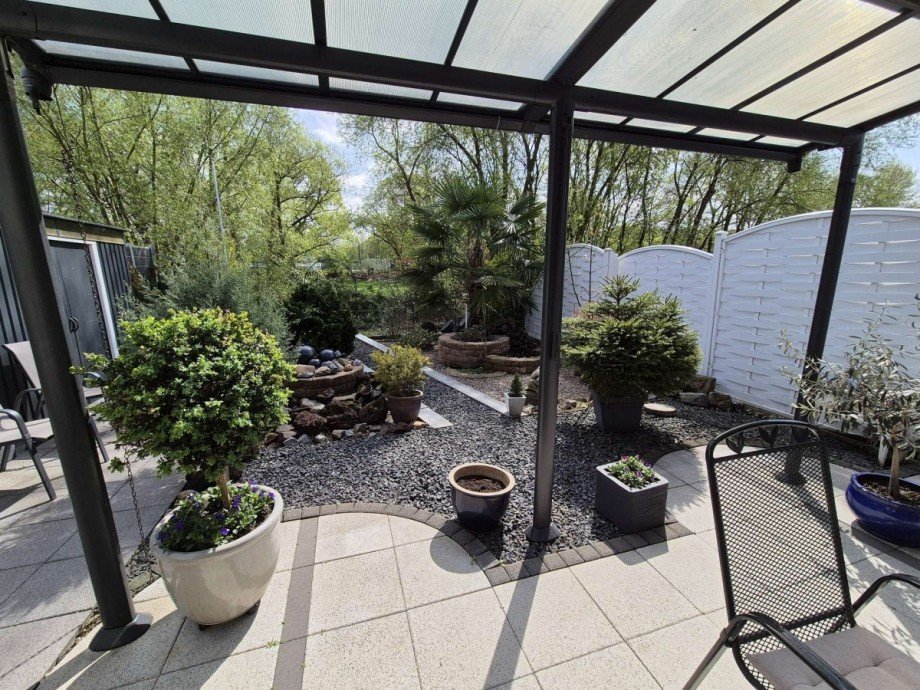 Garten Doppelhaush�lfte Oberhausen