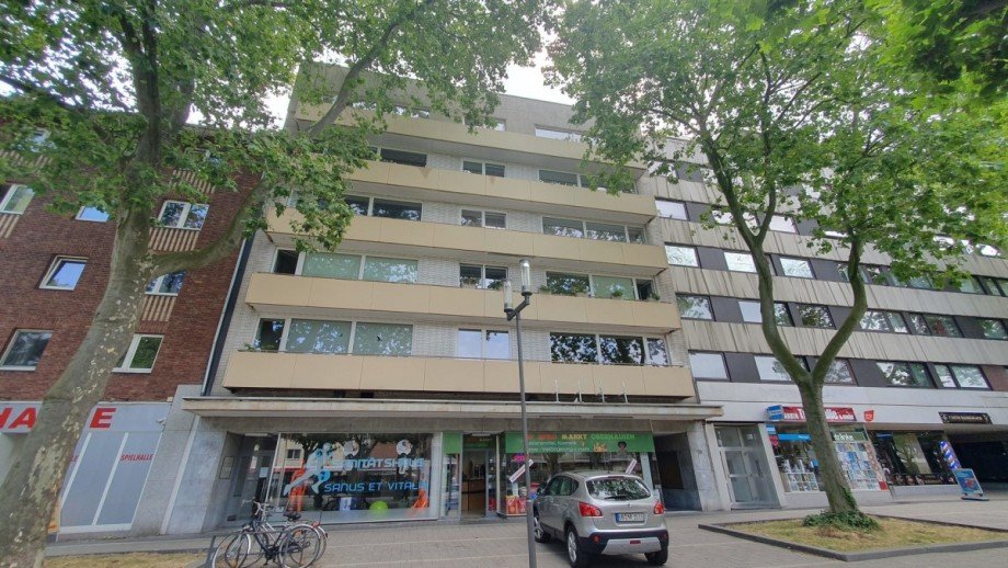 Au�enansicht Etagenwohnung Oberhausen