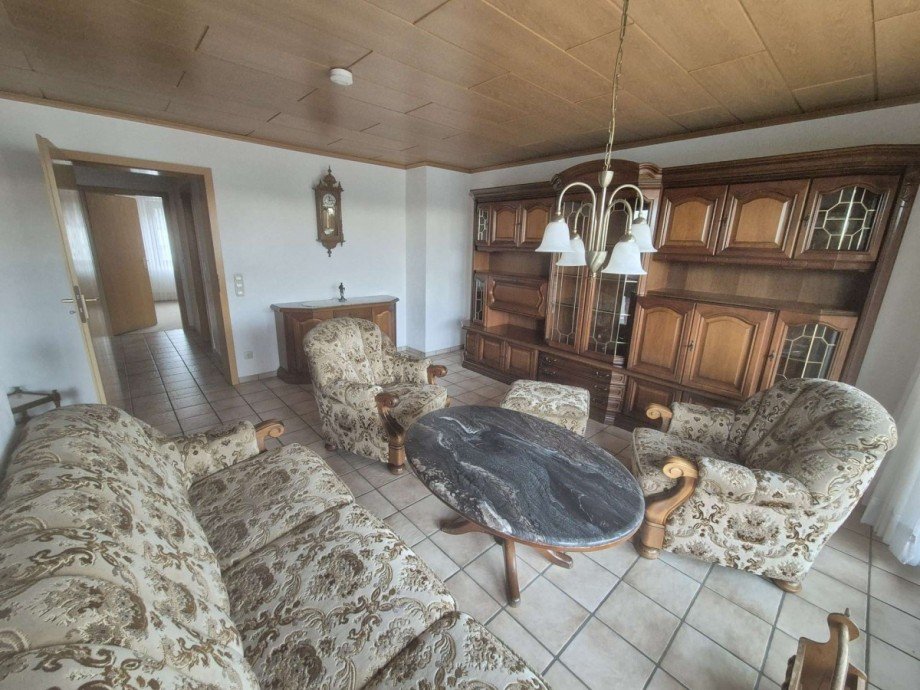 Wohnzimmer Etagenwohnung Bottrop