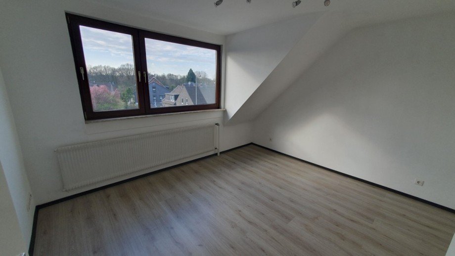 Schlafzimmer Dachgeschosswohnung Oberhausen