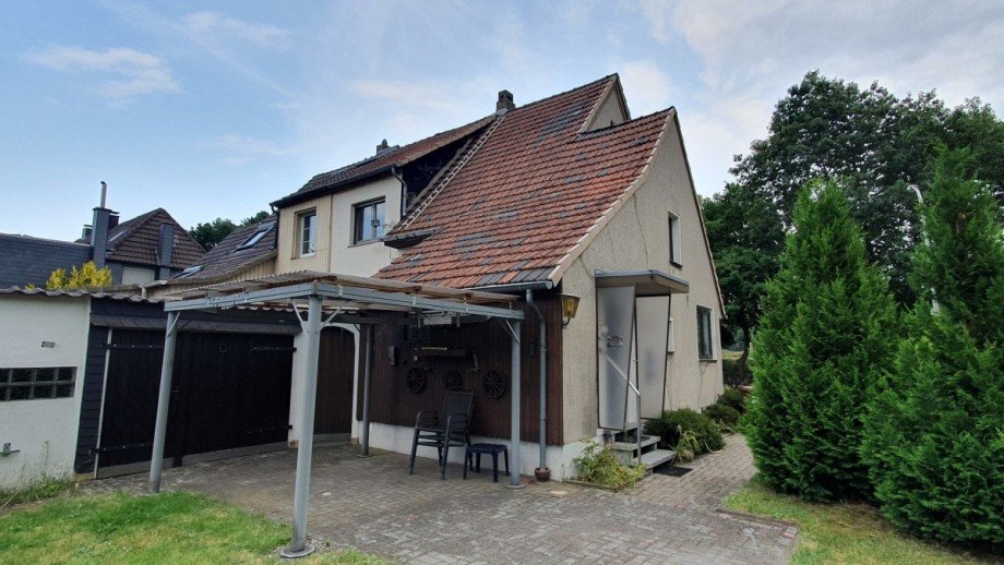 Gartenansicht Doppelhaush�lfte Oberhausen