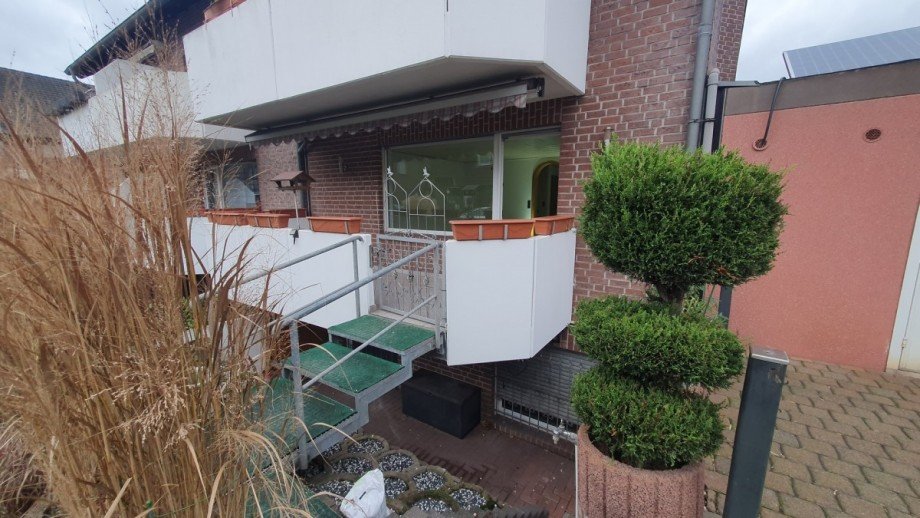 Balkon Erdgeschosswohnung Duisburg