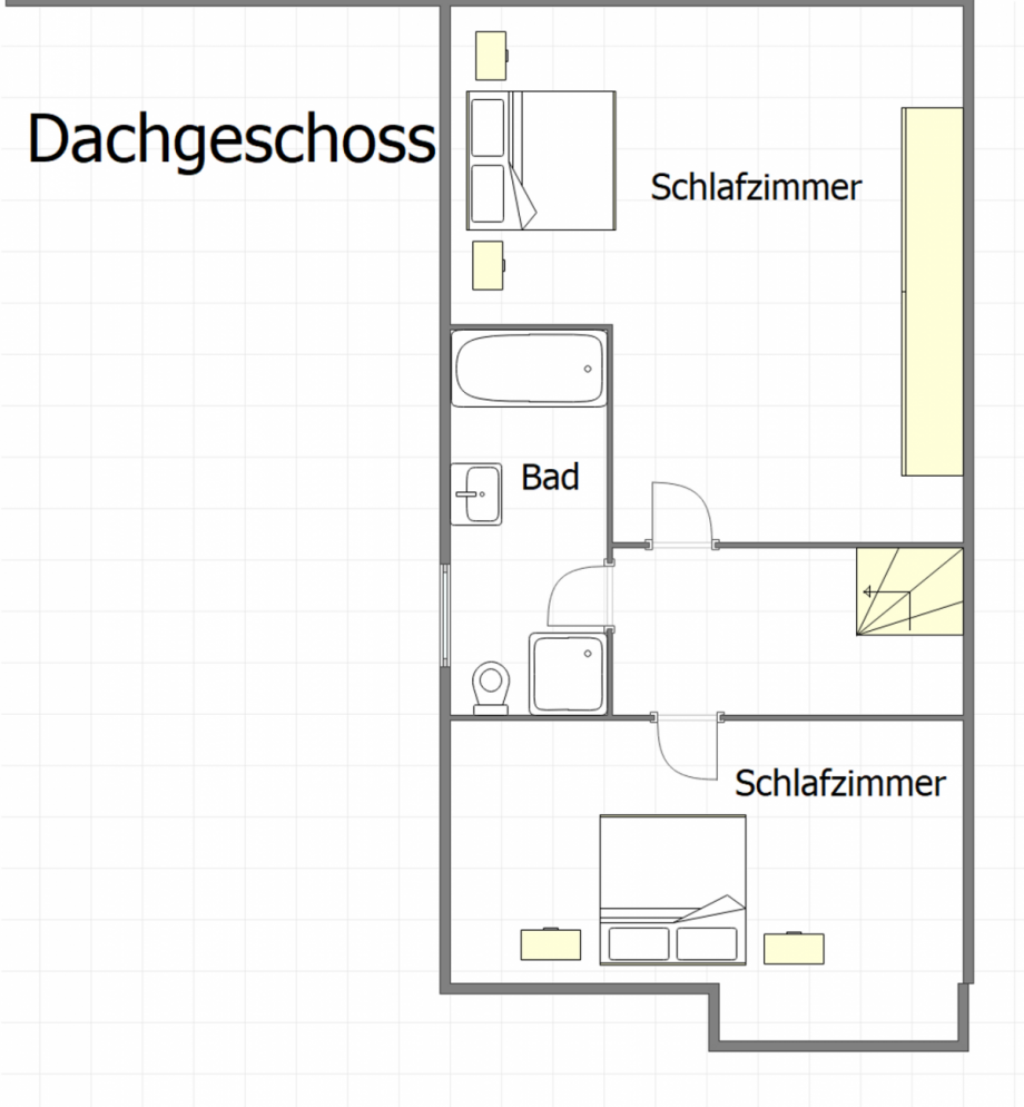 Dachgeschoss Doppelhaush�lfte Oberhausen