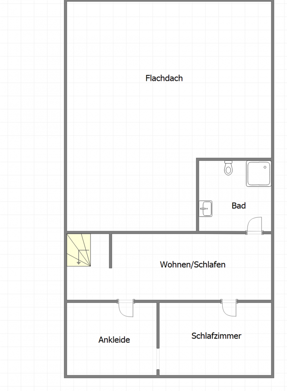Dachgeschoss Doppelhaush�lfte Oberhausen