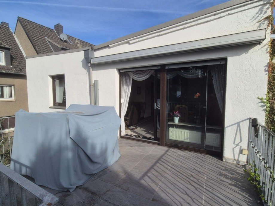 Terrasse Doppelhaush�lfte Oberhausen
