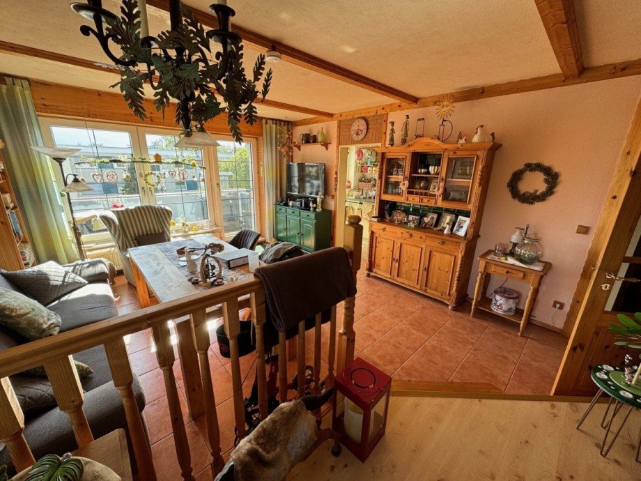 Wohnzimmer 3 Etagenwohnung Oberhausen