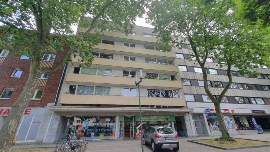 Au�enansicht Etagenwohnung Oberhausen