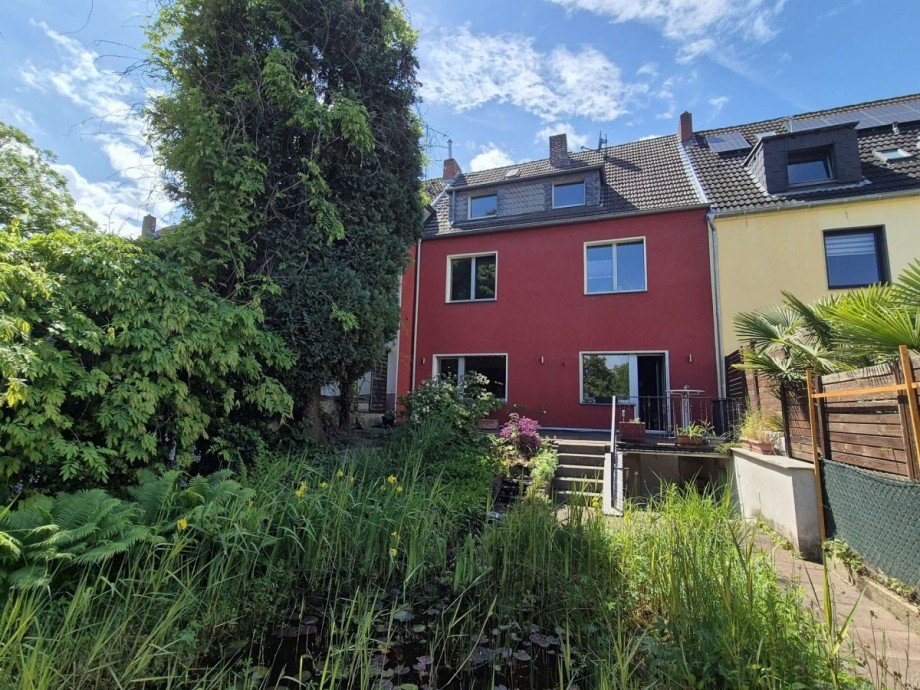 R�ckansicht Einfamilienhaus Oberhausen