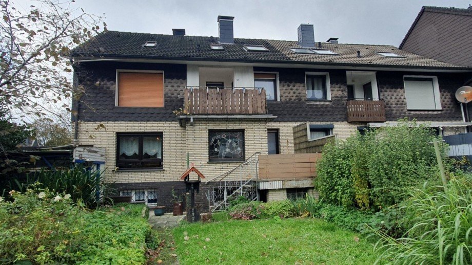 R�ckseite Reihenendhaus Oberhausen