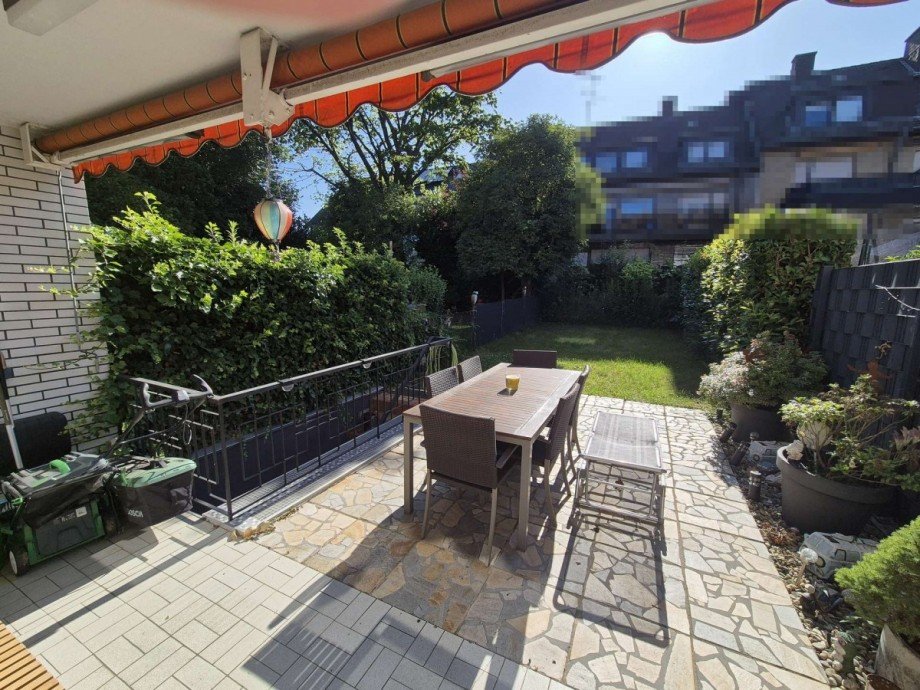 Terrasse Reihenmittelhaus Essen