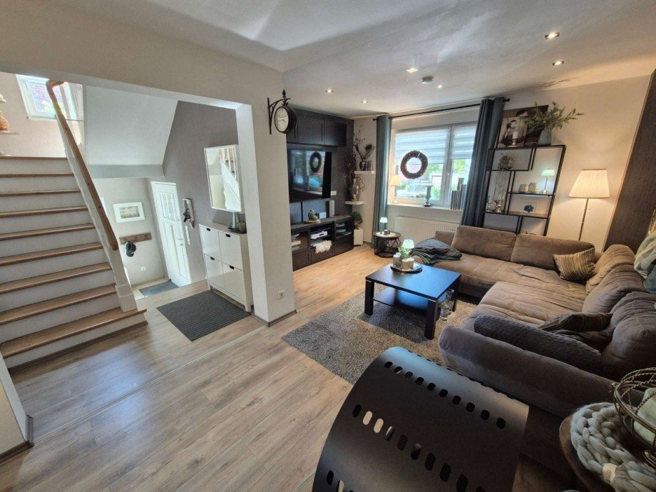 Wohnzimmer Reihenendhaus Oberhausen
