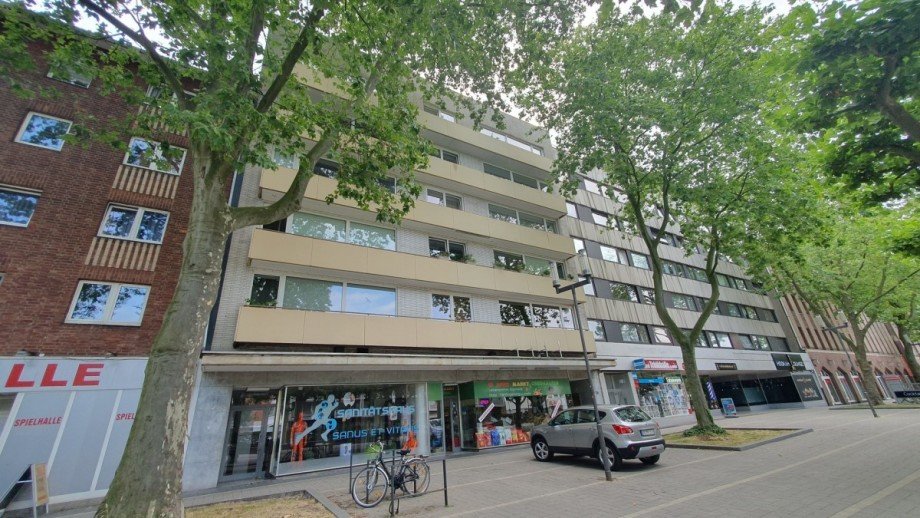 Au�enansicht Etagenwohnung Oberhausen