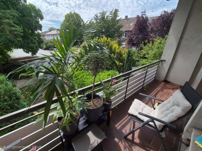Balkon Oberhausen Etagenwohnung Reserviert! Altbaucharme trifft Moderne am Sterkrader Park: Sanierte 3,5 Raum Wohnung mit Balkon!