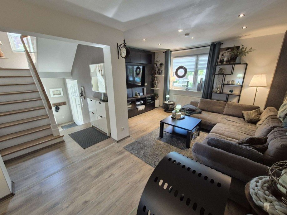 Wohnzimmer Reihenendhaus Oberhausen